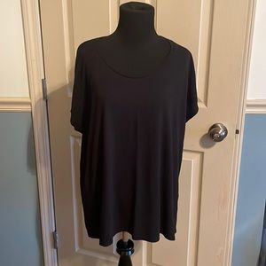 Champion duo dry size large over size workout black shirt